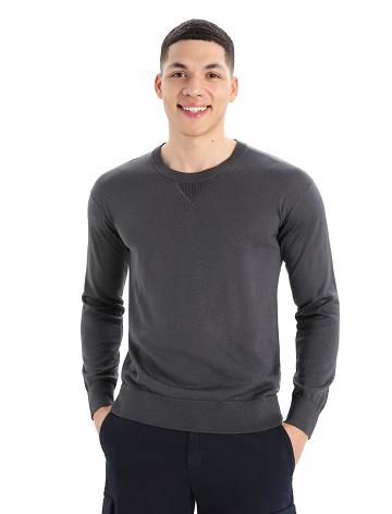 Men's Icebreaker Cool-Lite™ Merino Nova Sweatshirt Sweaters Monsoon | CA 1731QMAZ